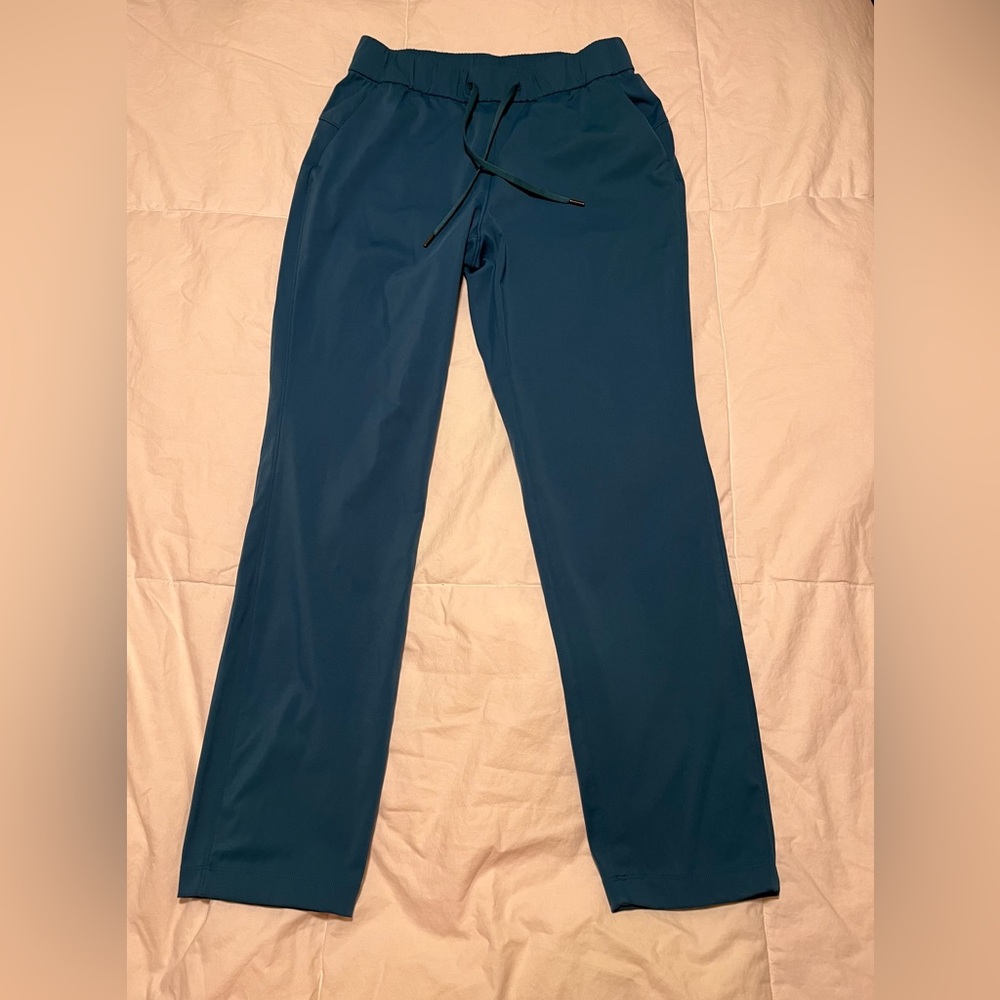 CRZ YOGA Women’s Size Small Teal Drawstring Yoga Pants With Pockets